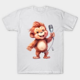 Orangutan Singing T-Shirt